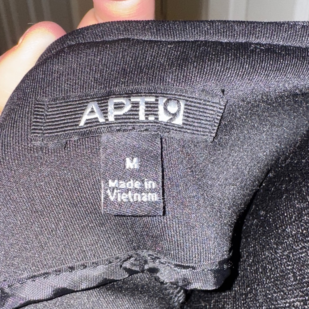 Apt. 9 Women's Black Asymmetrical Blazer - Picture 11 of 16